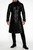 Leather Steampunk Military Coat Mens Jacket Gothic Antique Long 999