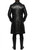 Leather Steampunk Military Coat Mens Jacket Gothic Antique Long 999