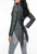 Back view of gothic vintage tailcoat showing long tails and elegant Victorian silhouette