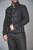Black Cotton Mens Embroidered Outfit Vintage Wedding AREBB