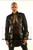 Black Cotton Mens Gothic Steampunk Outfit Vintage Dress Coat Pirate Top SPFL