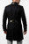 Black Cotton Mens Gothic Steampunk Outfit Vintage Dress Coat Pirate Top SPFL
