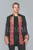 Men's maroon tailcoat for a dramatic Steampunk or Gothic look
