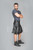Back view of men’s gladiator leather kilt