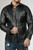 Men’s Premium Leather Shirt – Curved Hem Style