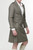 Tweed Wool Kilt Set - front