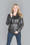 Women's Leather Jacket Wrap Around RALMAIN front zoom