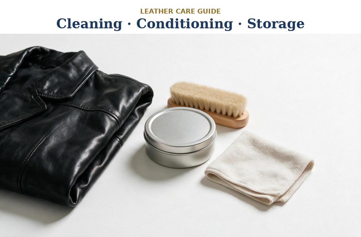 How to Care for Leather Clothing: Cleaning, Conditioning & Storage