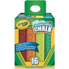 Sidewalk Chalk - Crayola - Washable 16ct