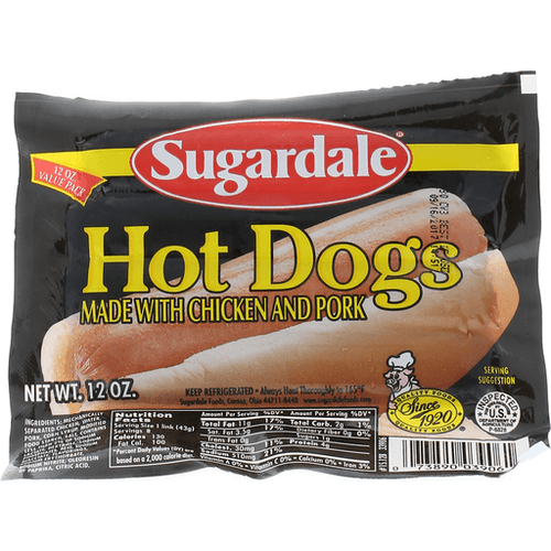 Hot Dogs Sugardale