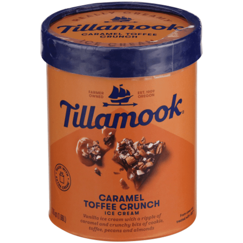 Till. Carmel Toffee Ice Cream