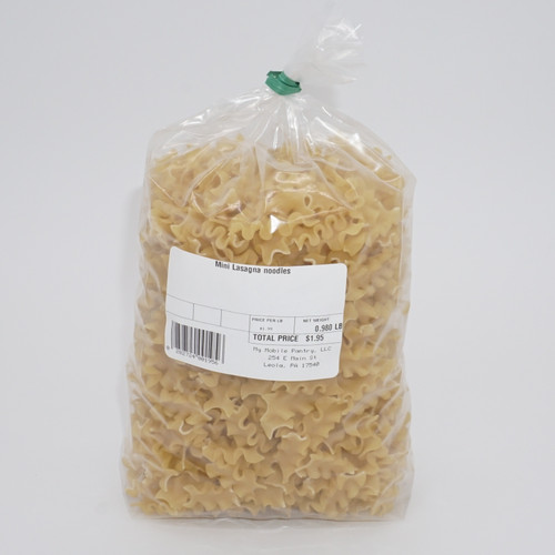 Mini Lasagna noodles