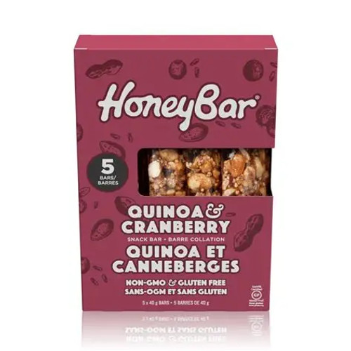 HoneyBar Quinoa & Cranberry - GF