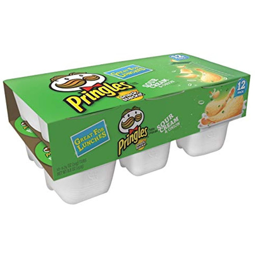 Sour Cream Pringles 12 Pk.