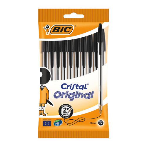 Bic Pens Black 10pk