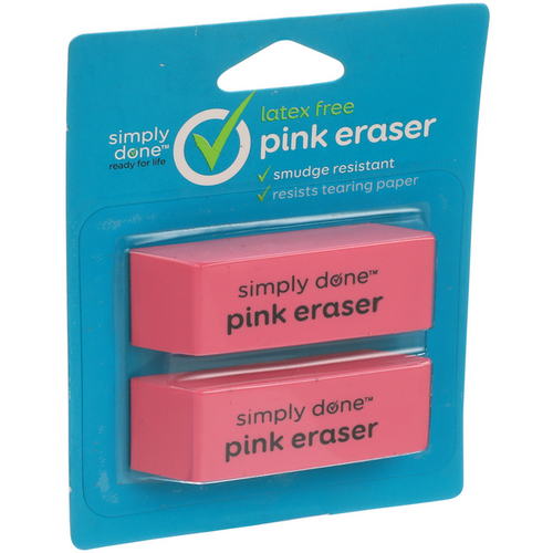 Erasers 2pk