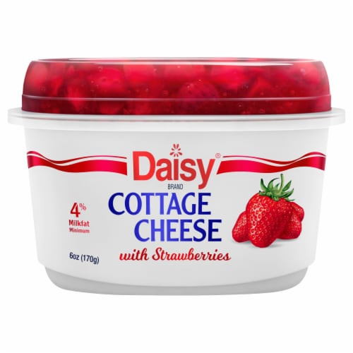 Cottage Cheese  w/Strawberry  6 oz