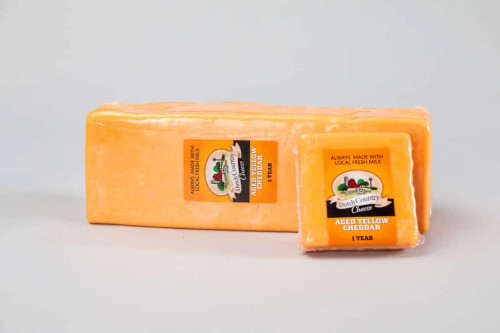 Mild Yellow Cheddar Cheese approx.  2 lb block