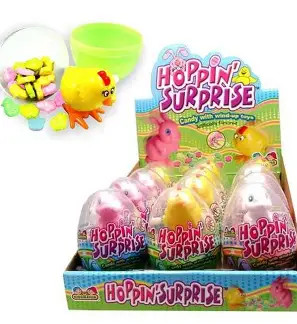 Hoppin' Surprise Bunny or chick w/candy