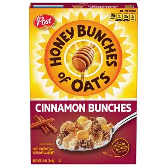 Post-Honey Bunches of Oats Cinn. Cereal 12 oz.