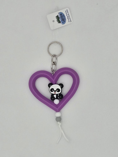 Silicone Heart Teether Toy