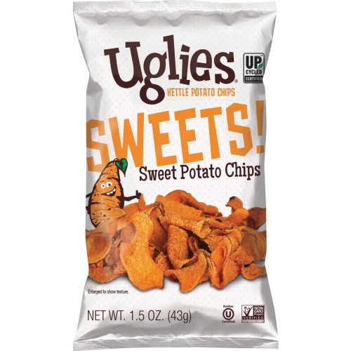 Potato Chips - Uglies Kettle-Cooked Sweets Sweet Potato 5.5
