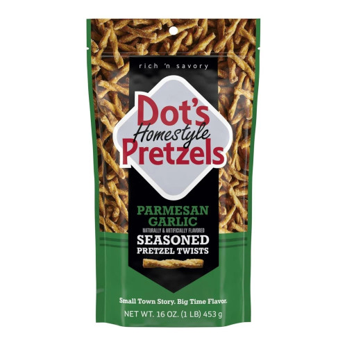 Pretzels - Dot's Parmesan Garlic 16 oz