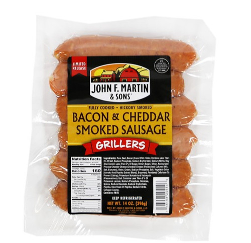 Sausage - Bacon & Cheddar Grillers 14 oz.