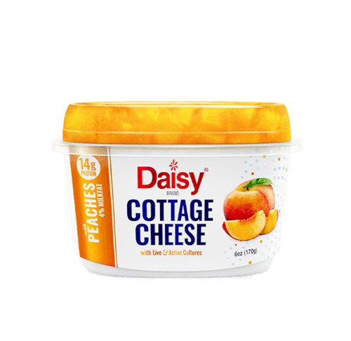 Cottage Cheese w/Peach 6 oz.