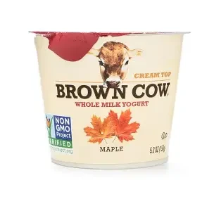 Maple Yogurt Brown Cow 5.3 oz.