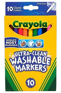 Ultra Clean Washable Markers 10ct