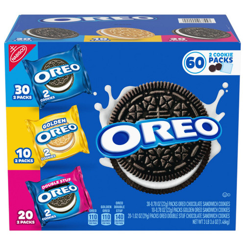 Oreo Cookies Vty pk 60ct