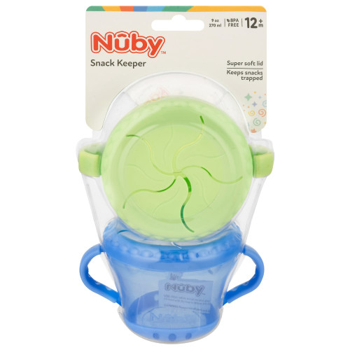 Nuby 2 pk Baby Snack Keeper