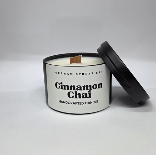 Cinnamon Chai Woodwick Soy Candle 8oz