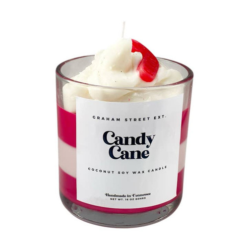 Candy Cane Soy Candle 16oz
