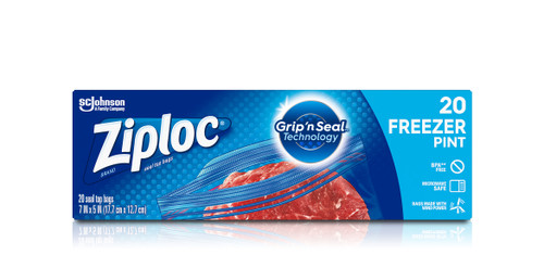Ziploc Freezer Pint Bags 20ct