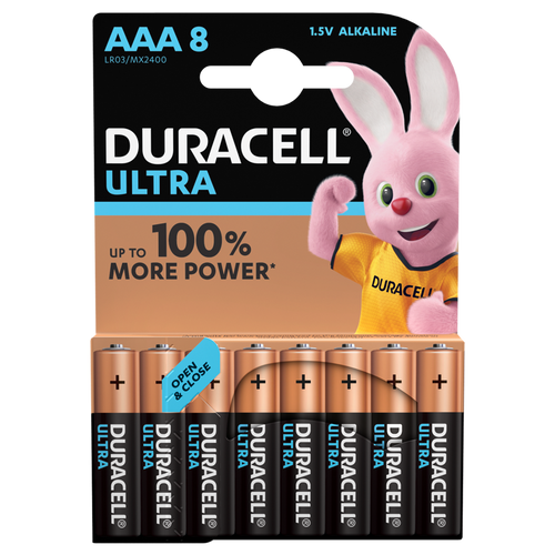 Batteries AAA - Duracell 8pk