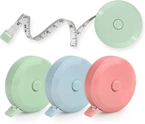 Rectractable Tape Measure (sewing) Various colors