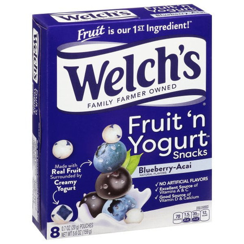 Welch's Fruit Blueberry Acai Yogurt