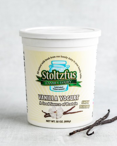 Vanilla Yogurt 32oz (Stoltzfus)