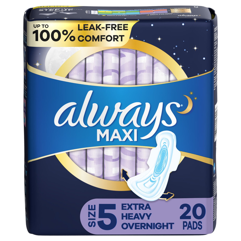 Always pads Overnight