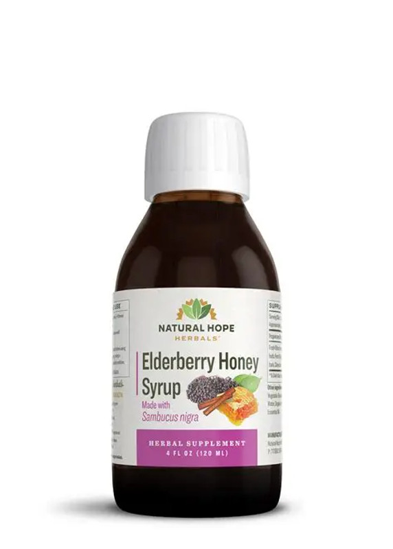 Elderberry Honey Syrup