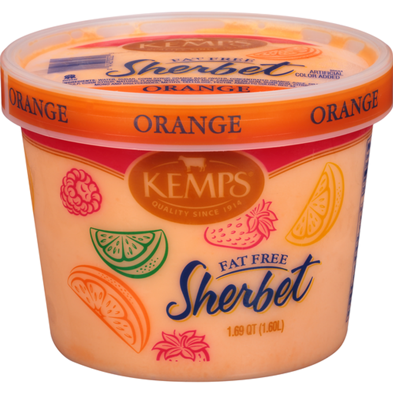 Orange Sherbet Kemps