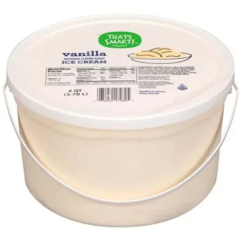 Vanilla Ice Cream Gal Pail