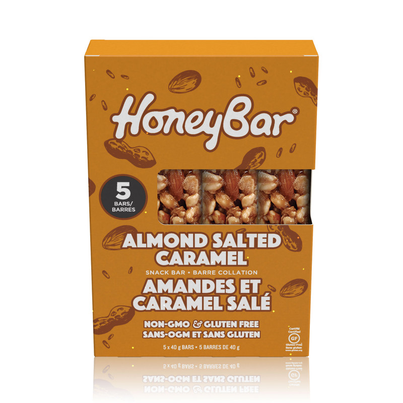 HoneyBar Almond Salted Caramel - GF