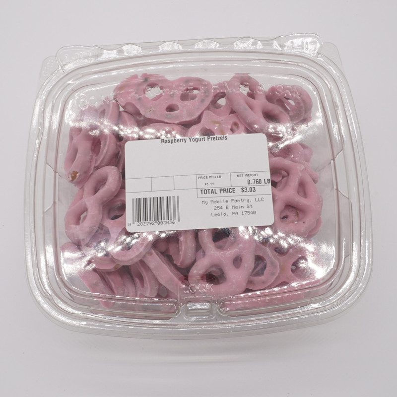 Raspberry Yogurt Pretzels