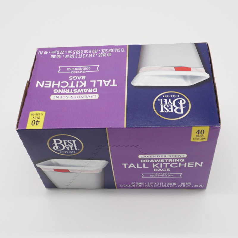 13 Gal Lavender Scent Trash Bag