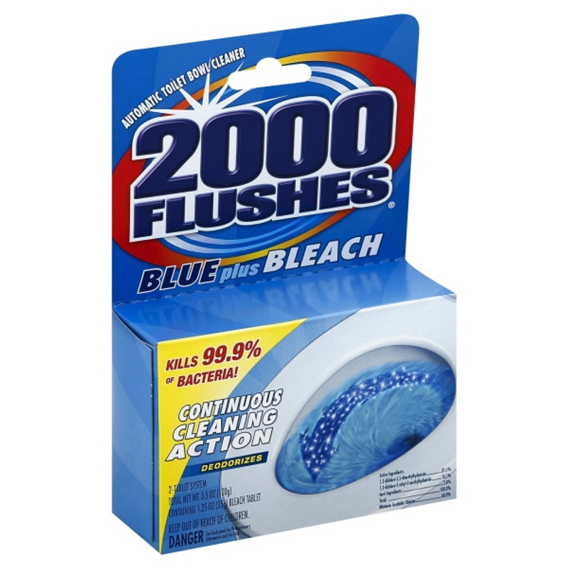 2000 Flushes Toilet Bowl Cleaner