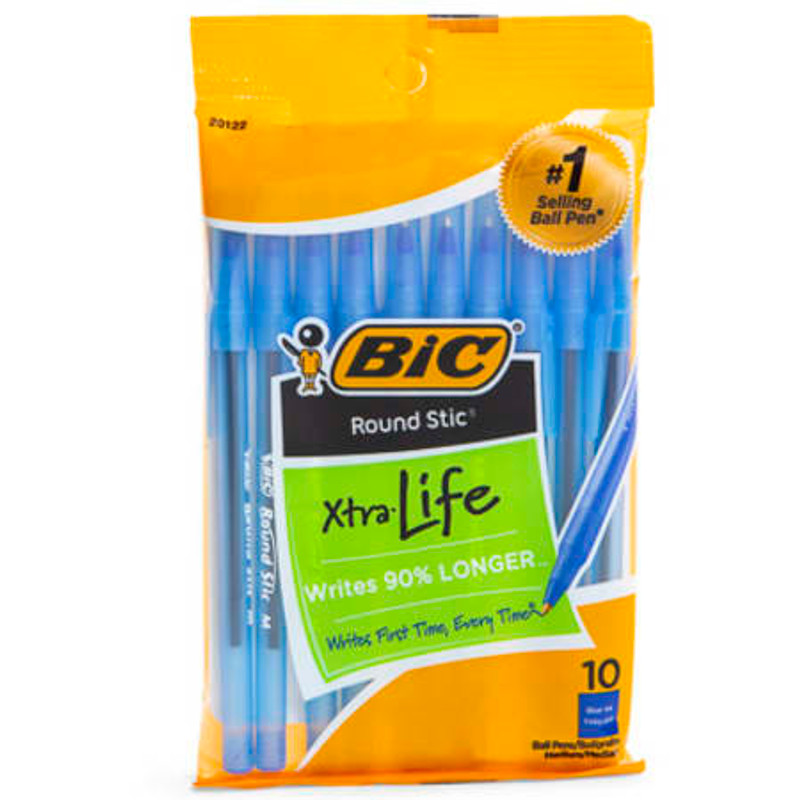 Bic Pens Blue 10pk