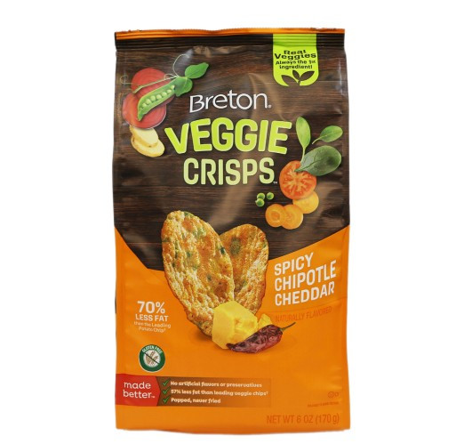 Spicy Chipotle Cheddar Veggie Crisp 6 oz.